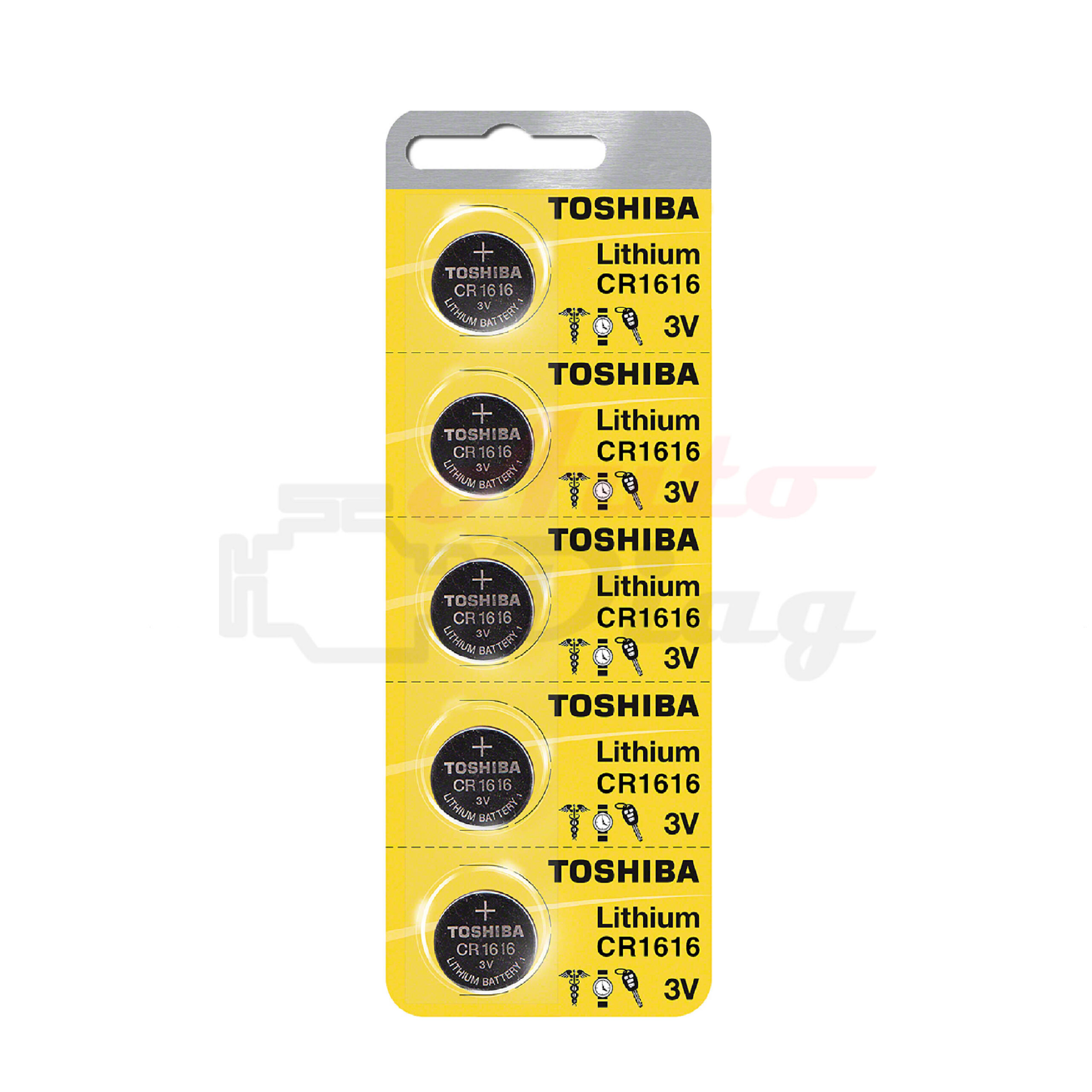 Batería Toshiba CR1616 – 5 unidades