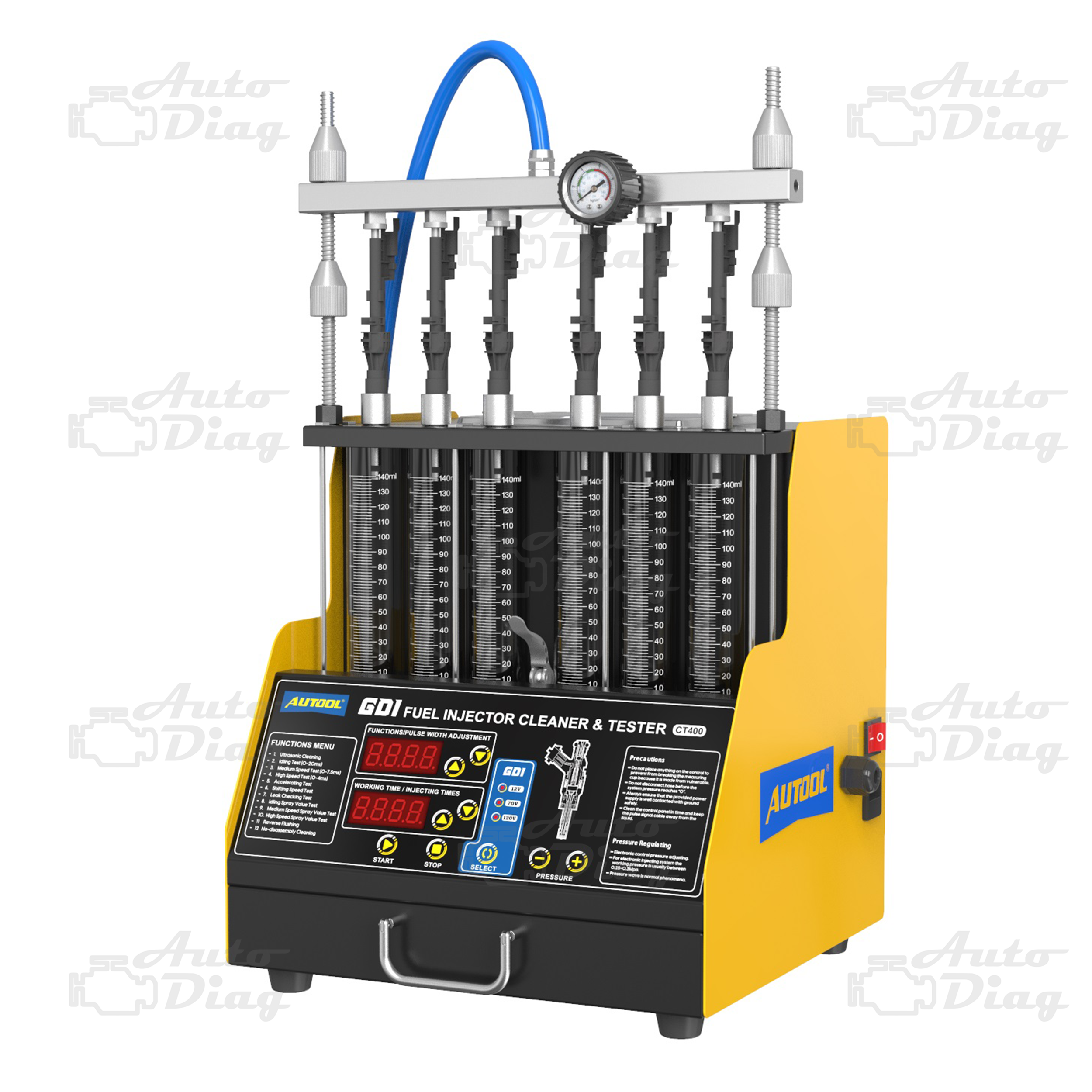 Autool CT400 Maquina de Limpieza de Inyectores GDI