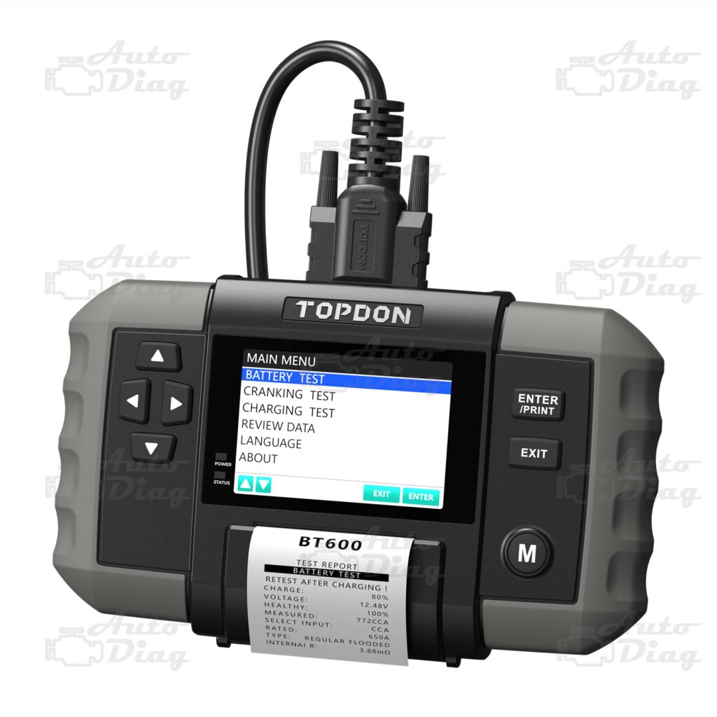 Topdon BT600 Probador de Batería